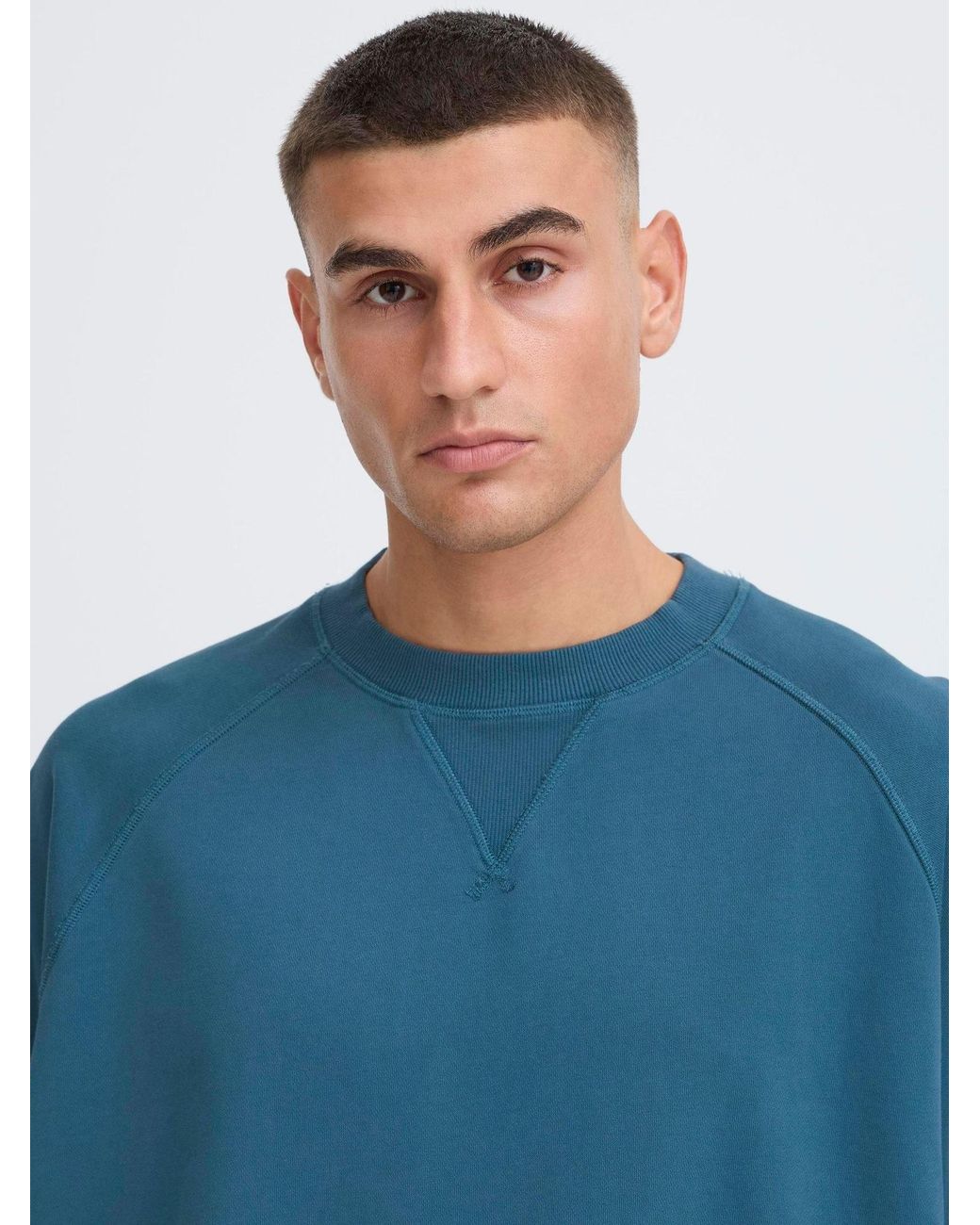 Solid Sweatshirt Sdslater in Blue für Herren