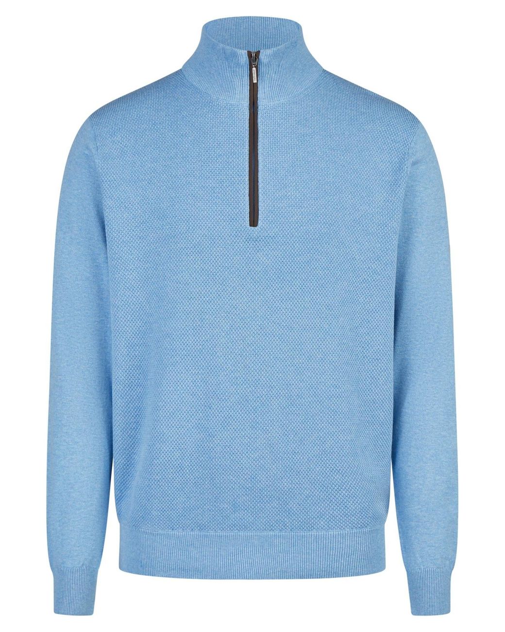 Redmond Pullover Basic in Blue für Herren