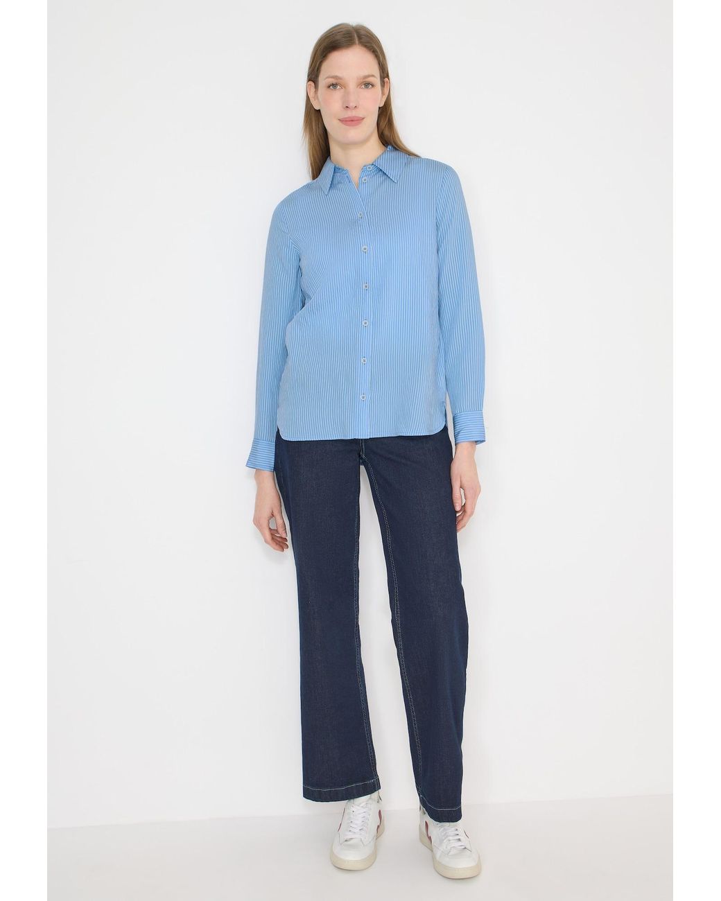 Cecil Blue Bluse