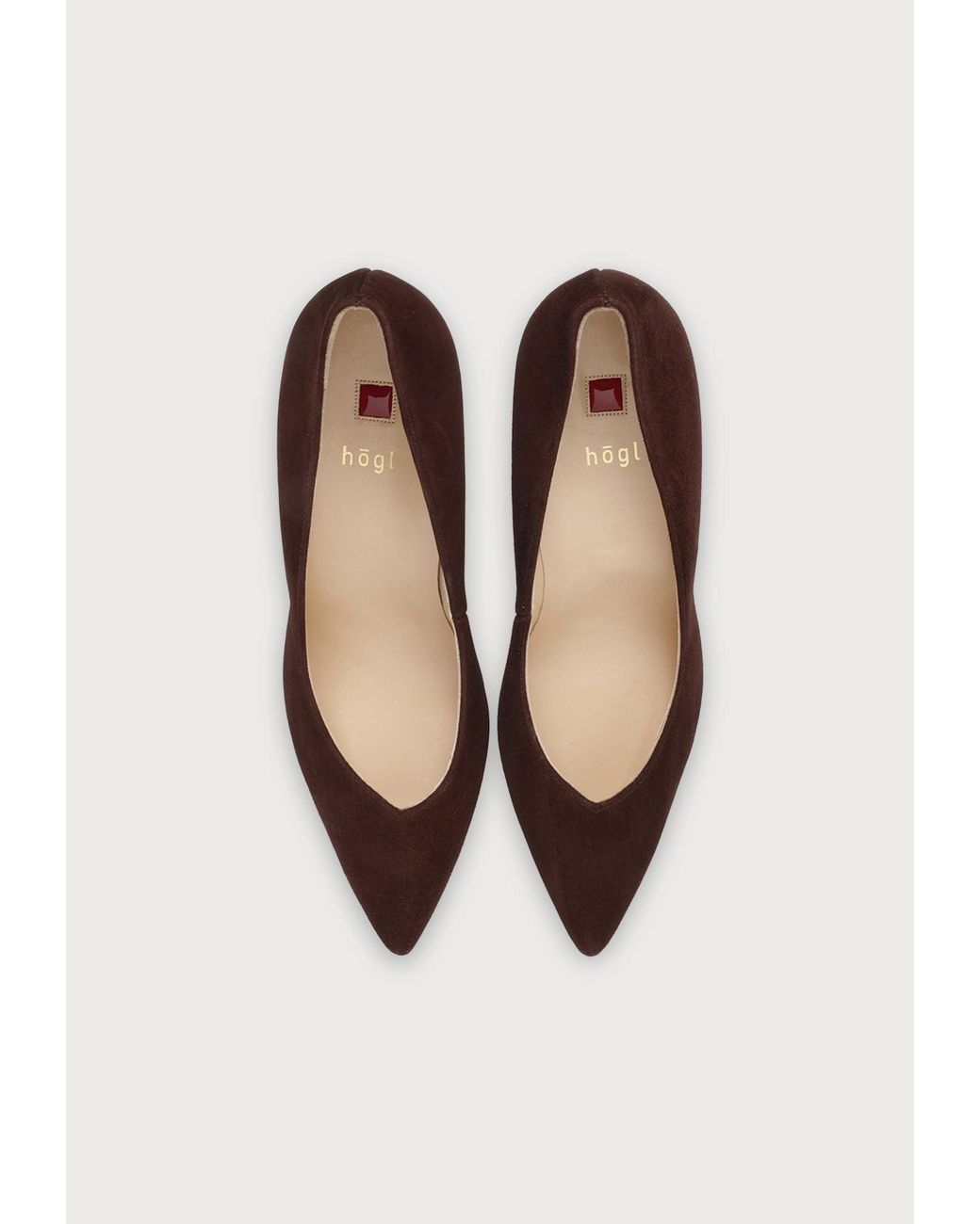 Högl White Pumps Boulevard