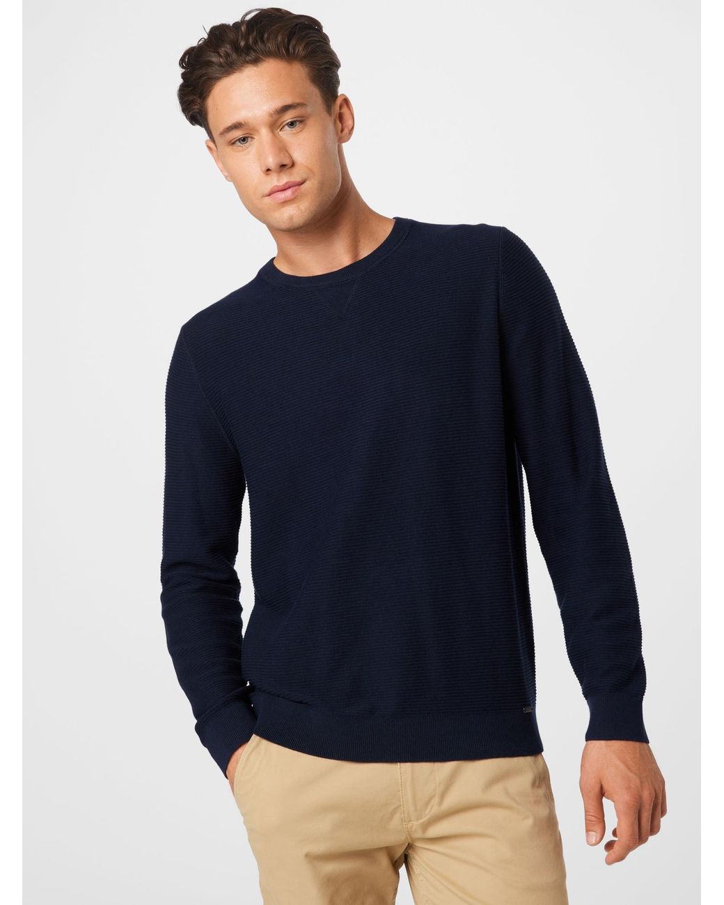 Olymp Pullover in Blue für Herren