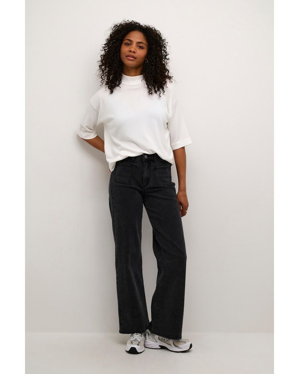 Kaffe White Pullover Kalizza