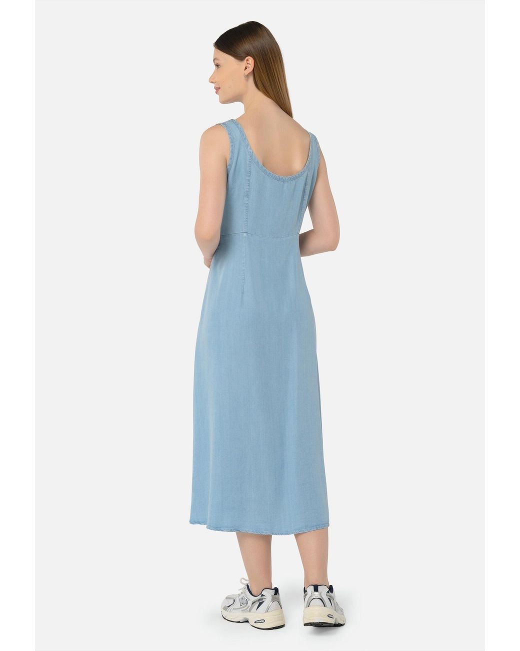 FRESHLIONS Blue Maxikleid Beatrix