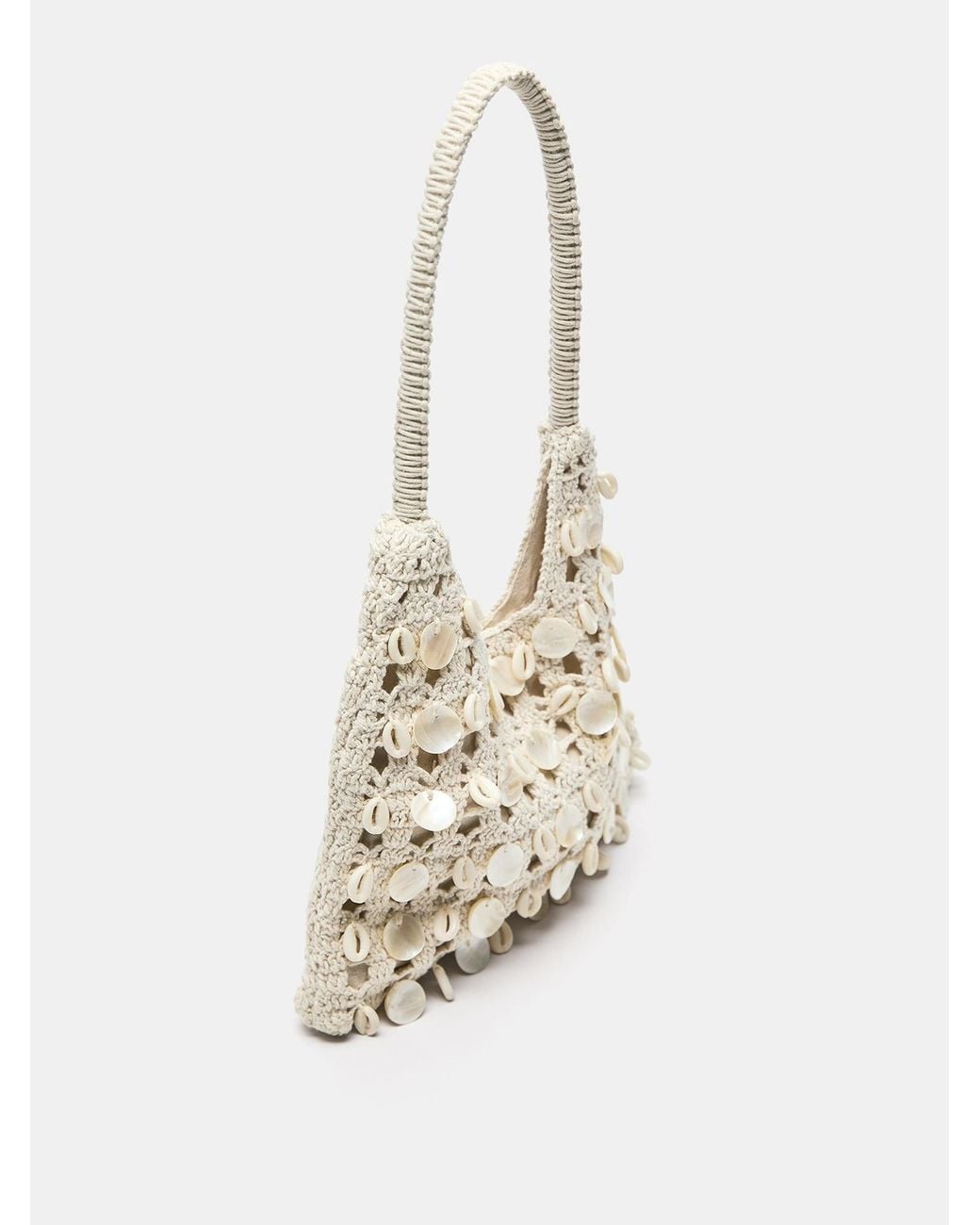Pull&Bear White Schultertasche