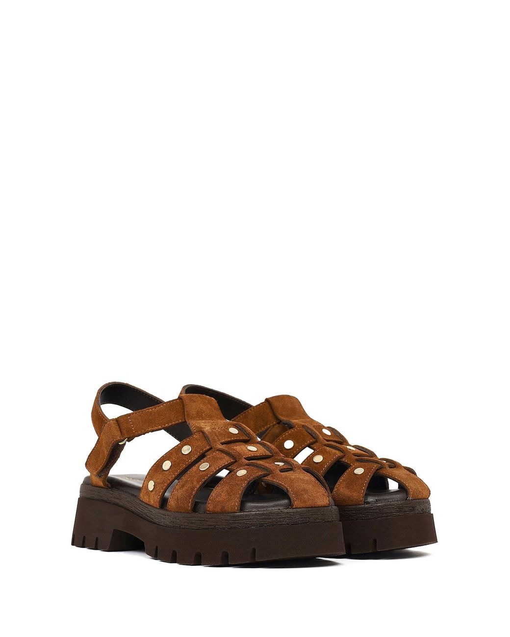 Derimod Brown Sandale