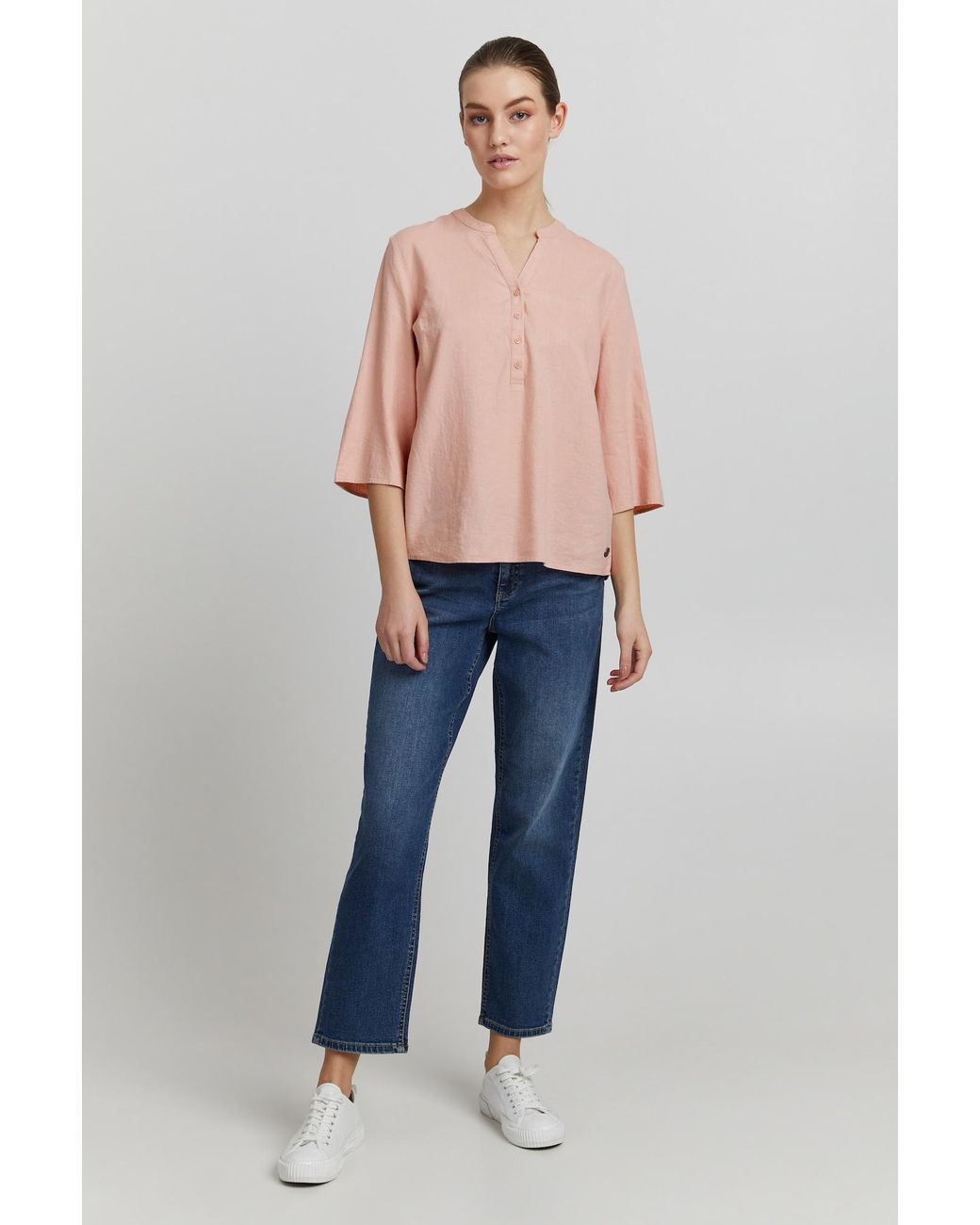 Oxmo Pink Bluse