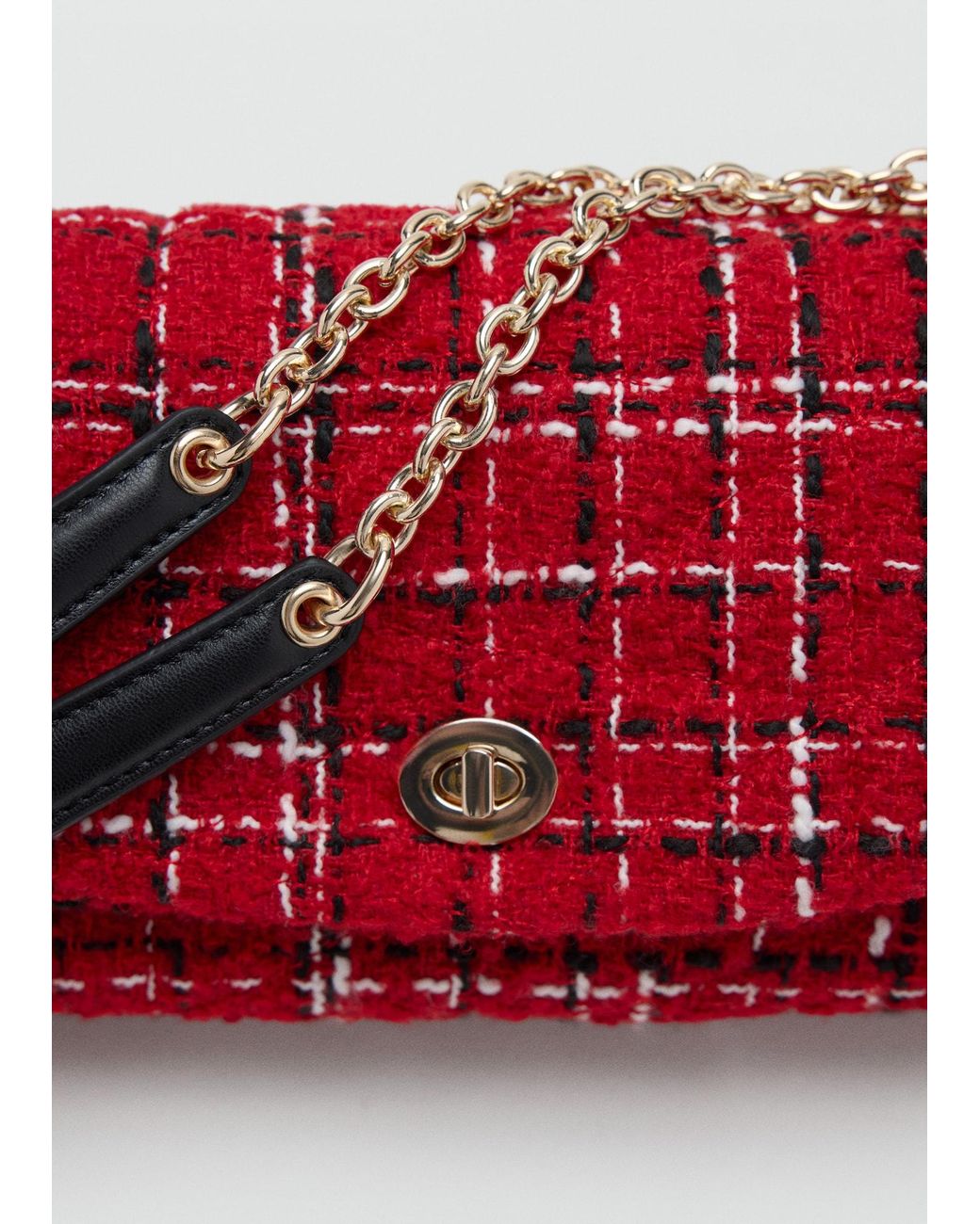Mango Red Handtsche Vico