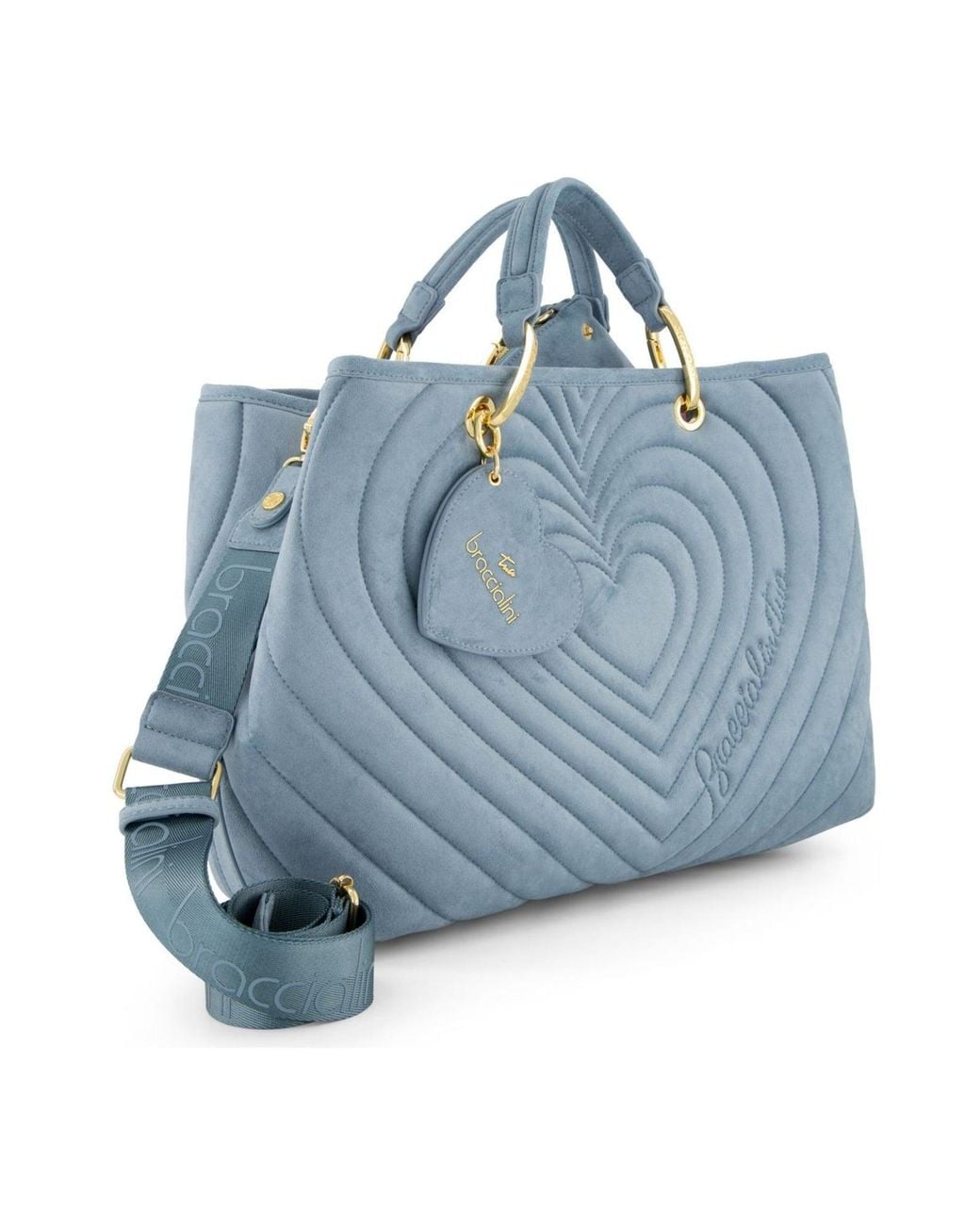 Braccialini Blue Handtasche Beth Matelass