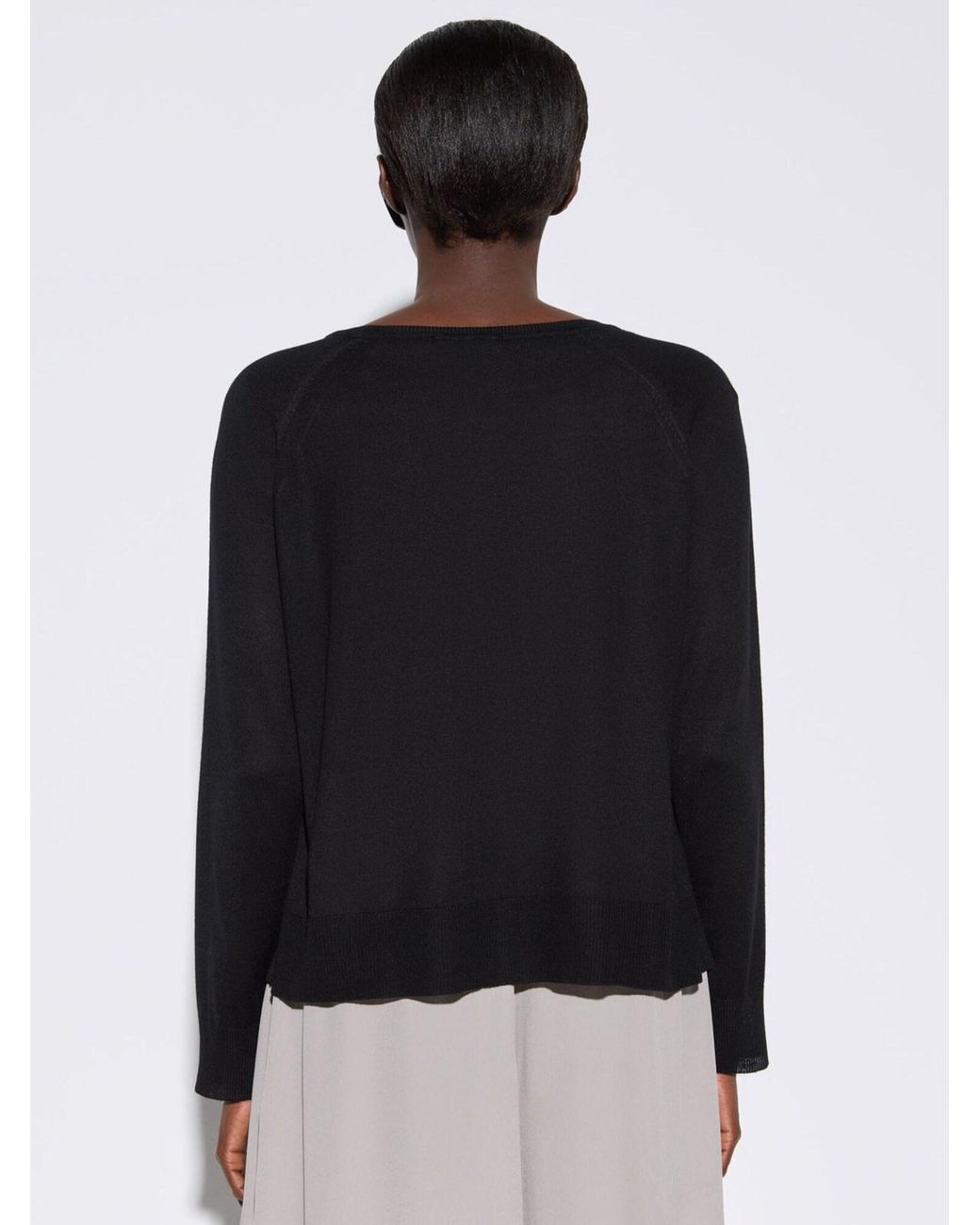 No Matter What Black Pullover