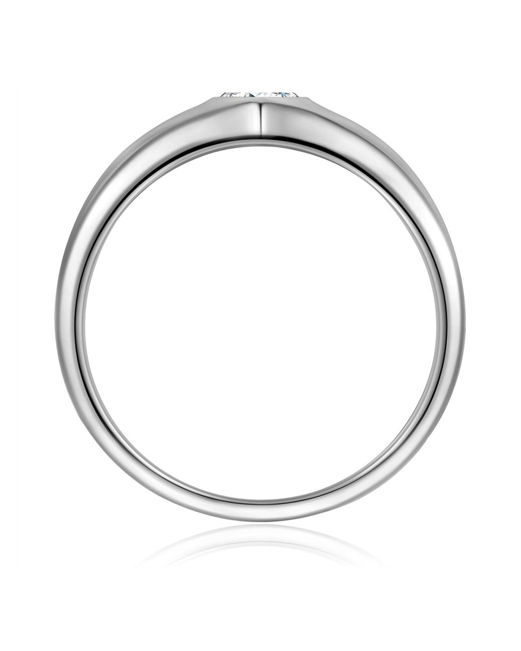 Trilani White Ring