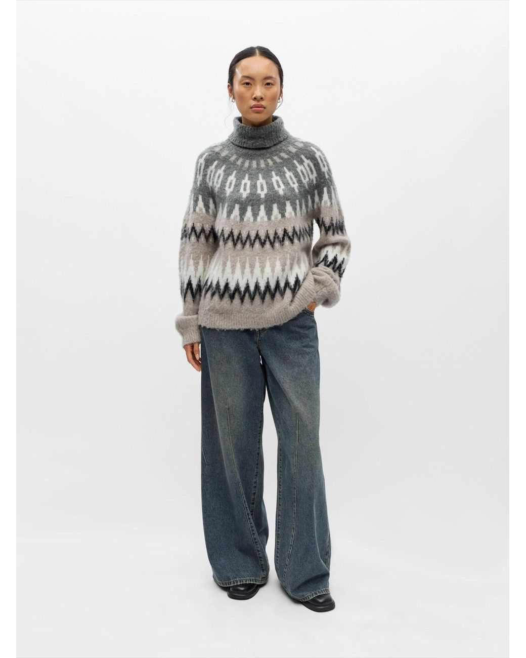 Object Gray Pullover Objjaade Diana