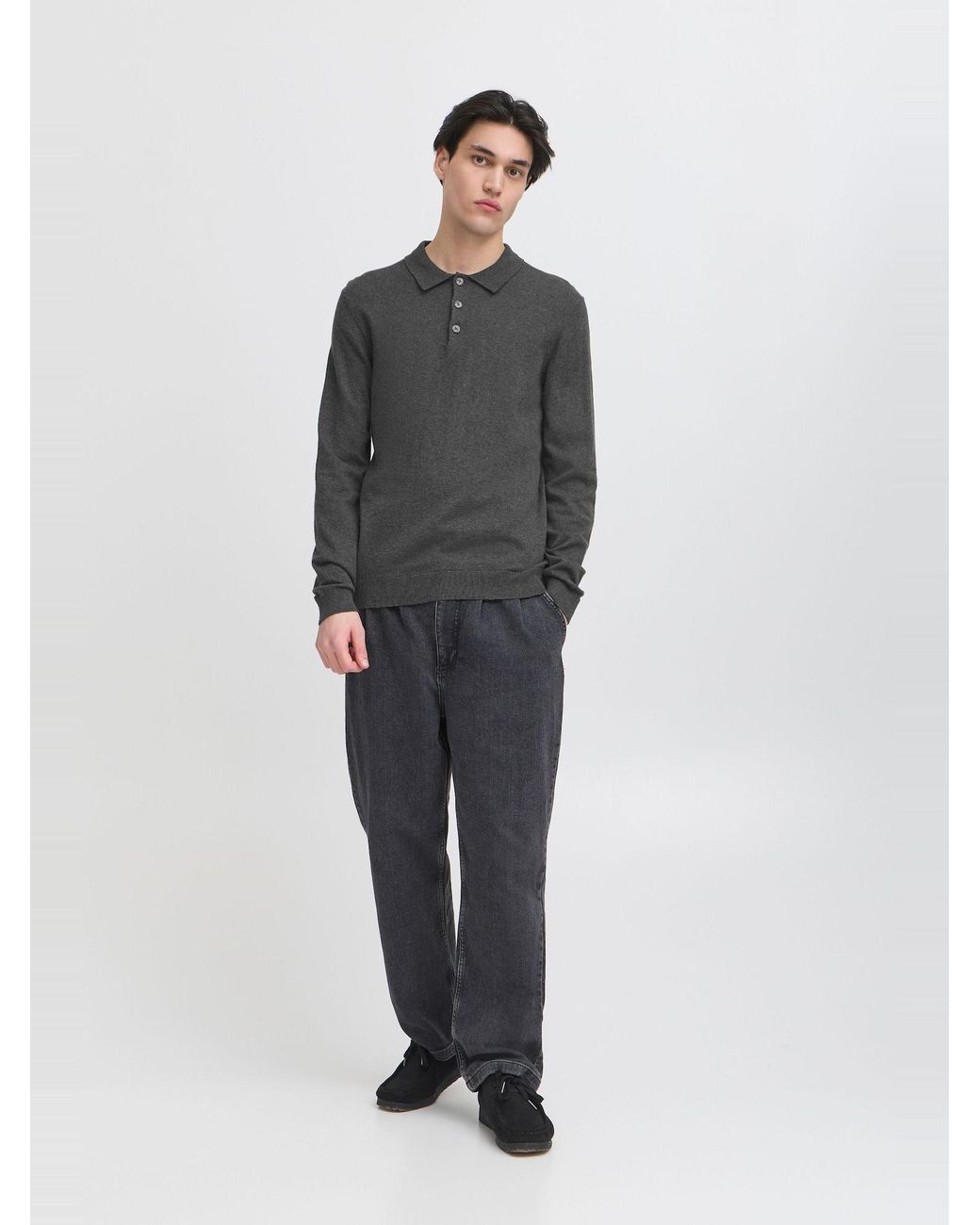Casual Friday Strickpullover Cffrode in Gray für Herren