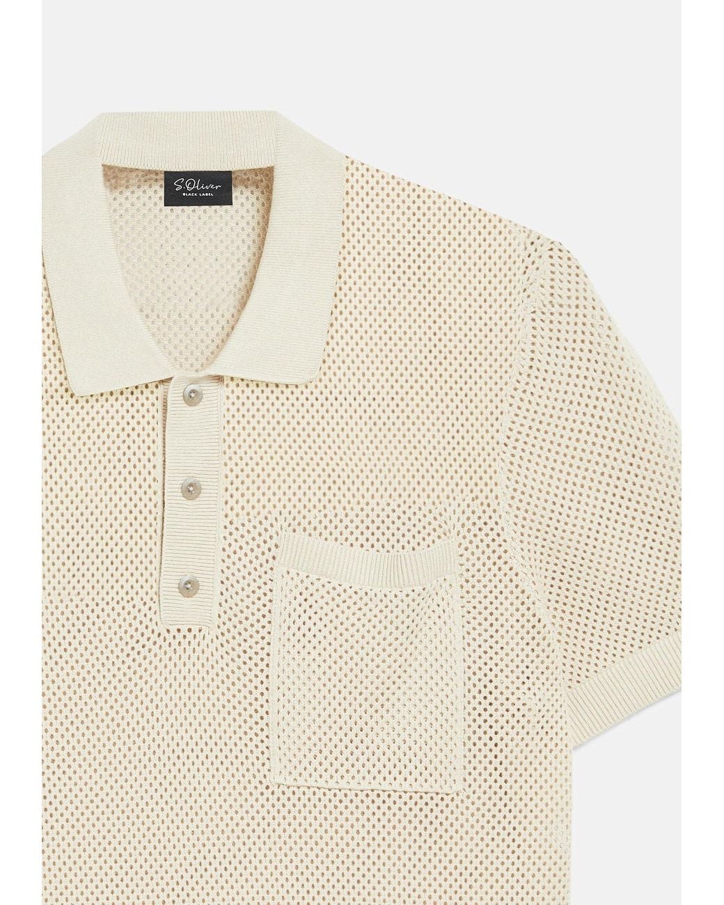 S.oliver Pullover in Natural für Herren