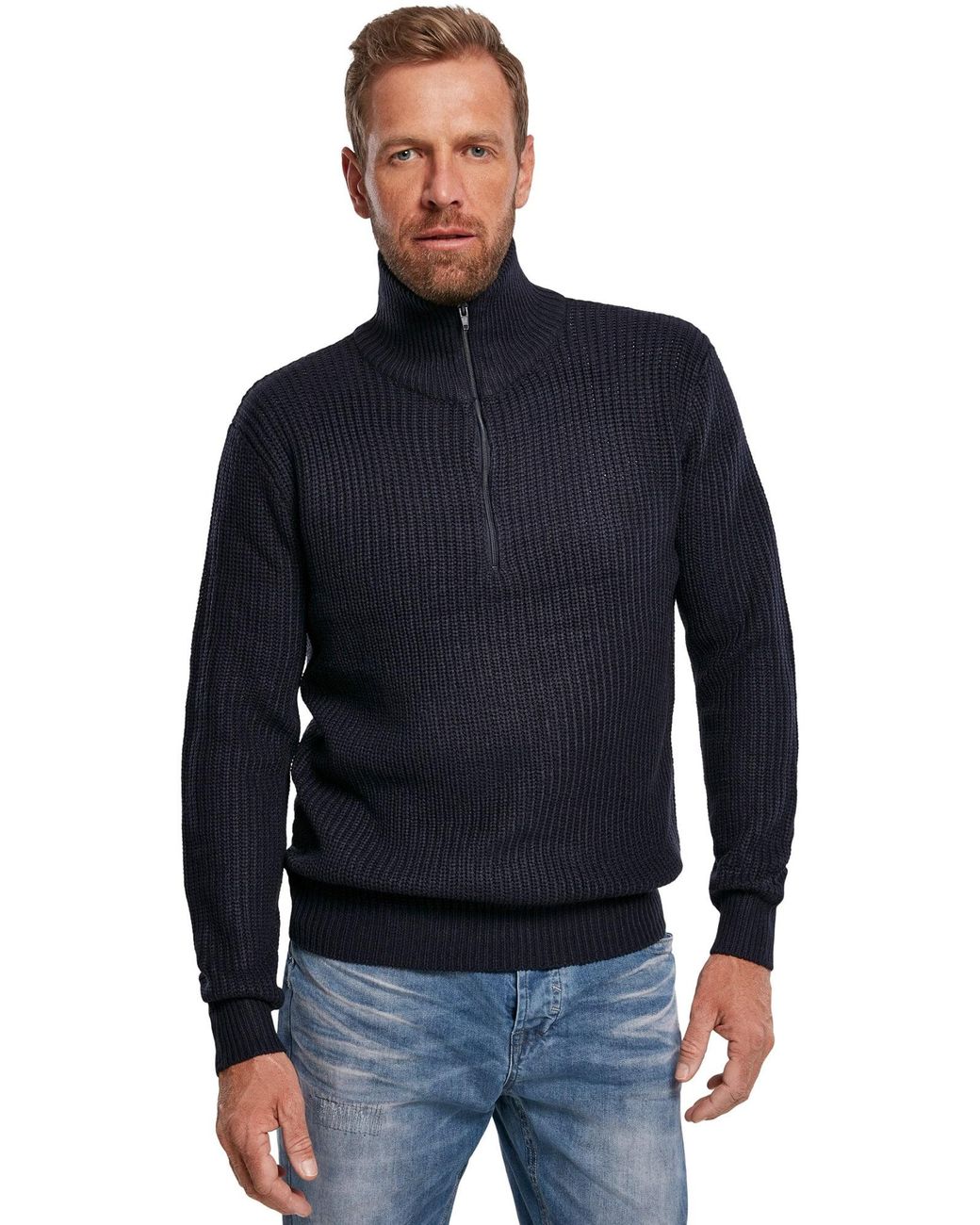 BRANDIT Pullover in Blue für Herren