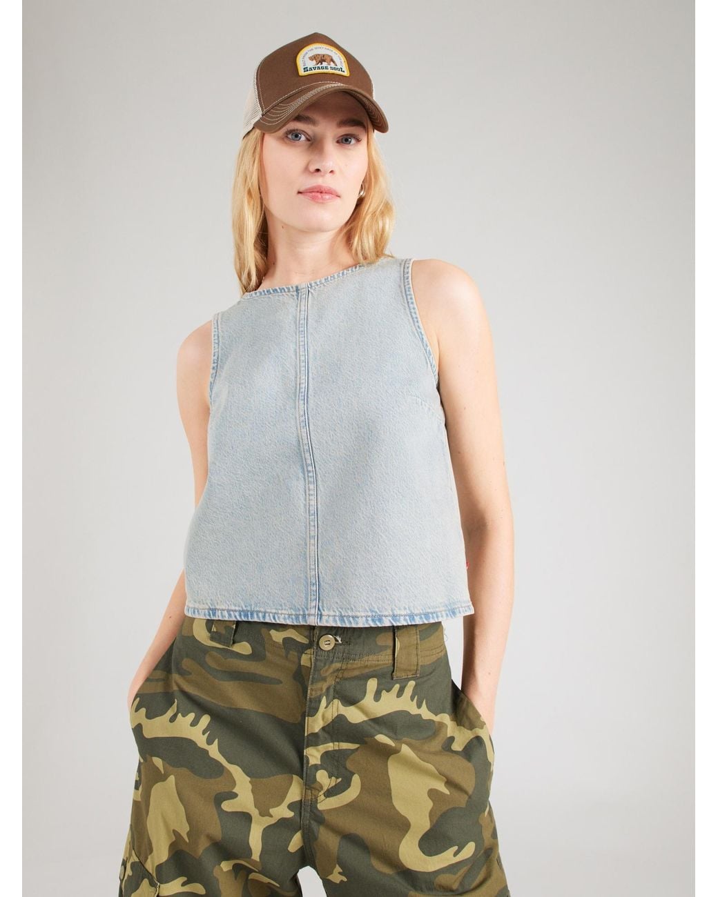 Levi's Blue Levis Top Denim Shell