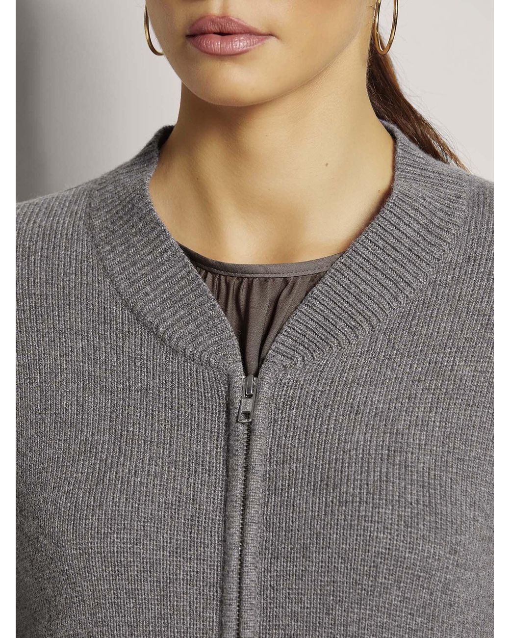 Madeleine Gray Strickblouson