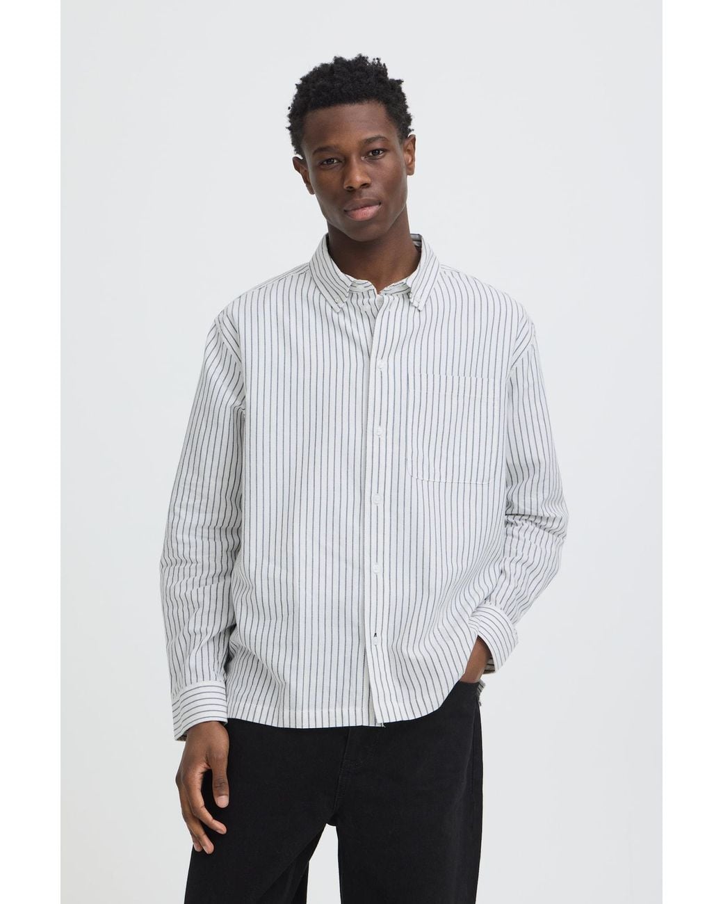 Solid Hemd Wilson in White für Herren