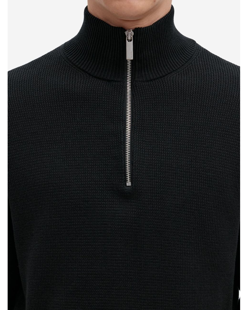 SELECTED Pullover Dane in Black für Herren