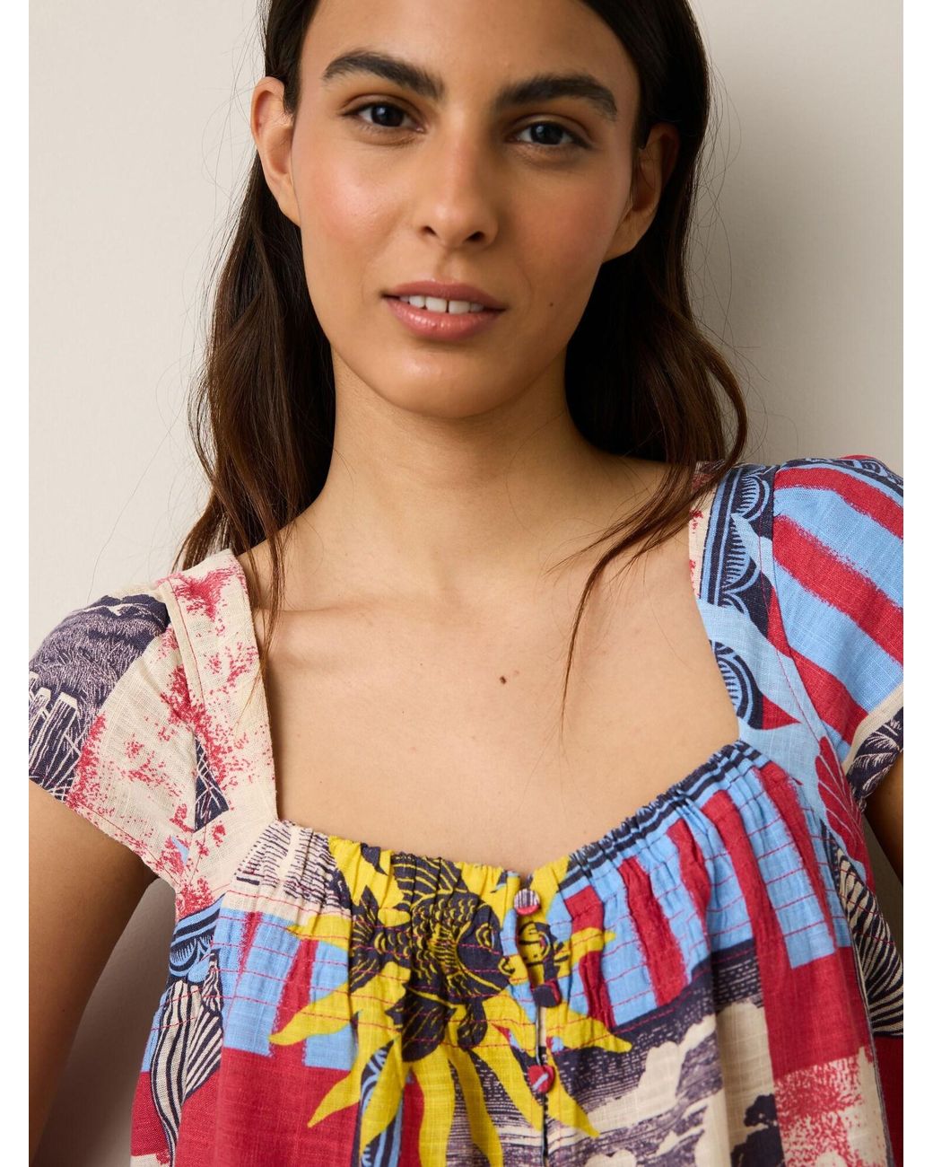 Next Red Bluse