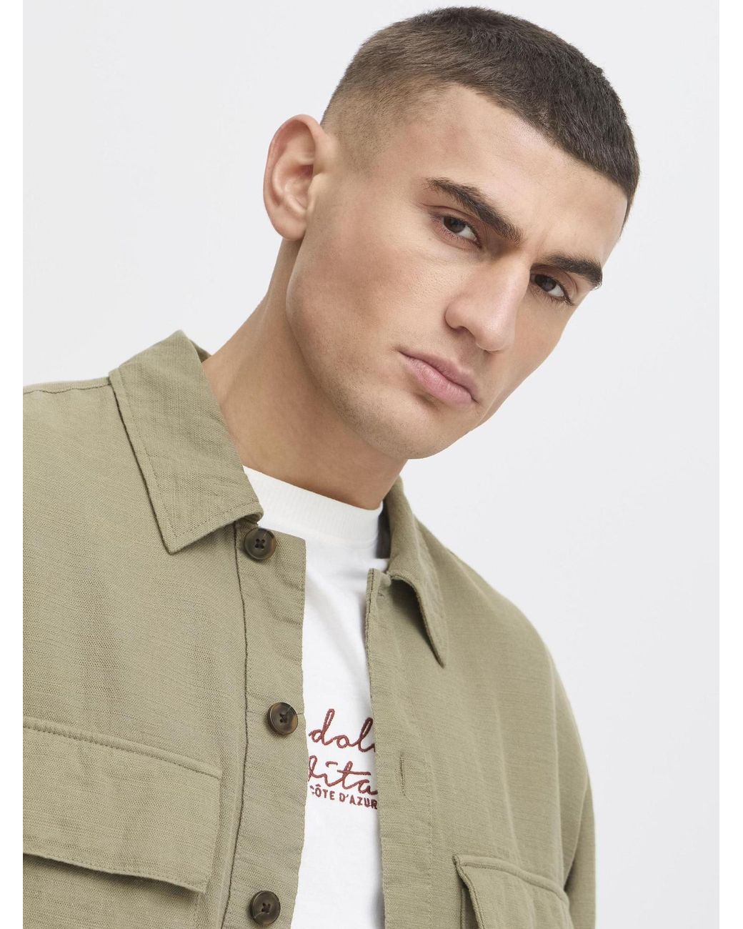 Solid Hemd Sdpaakow in Green für Herren