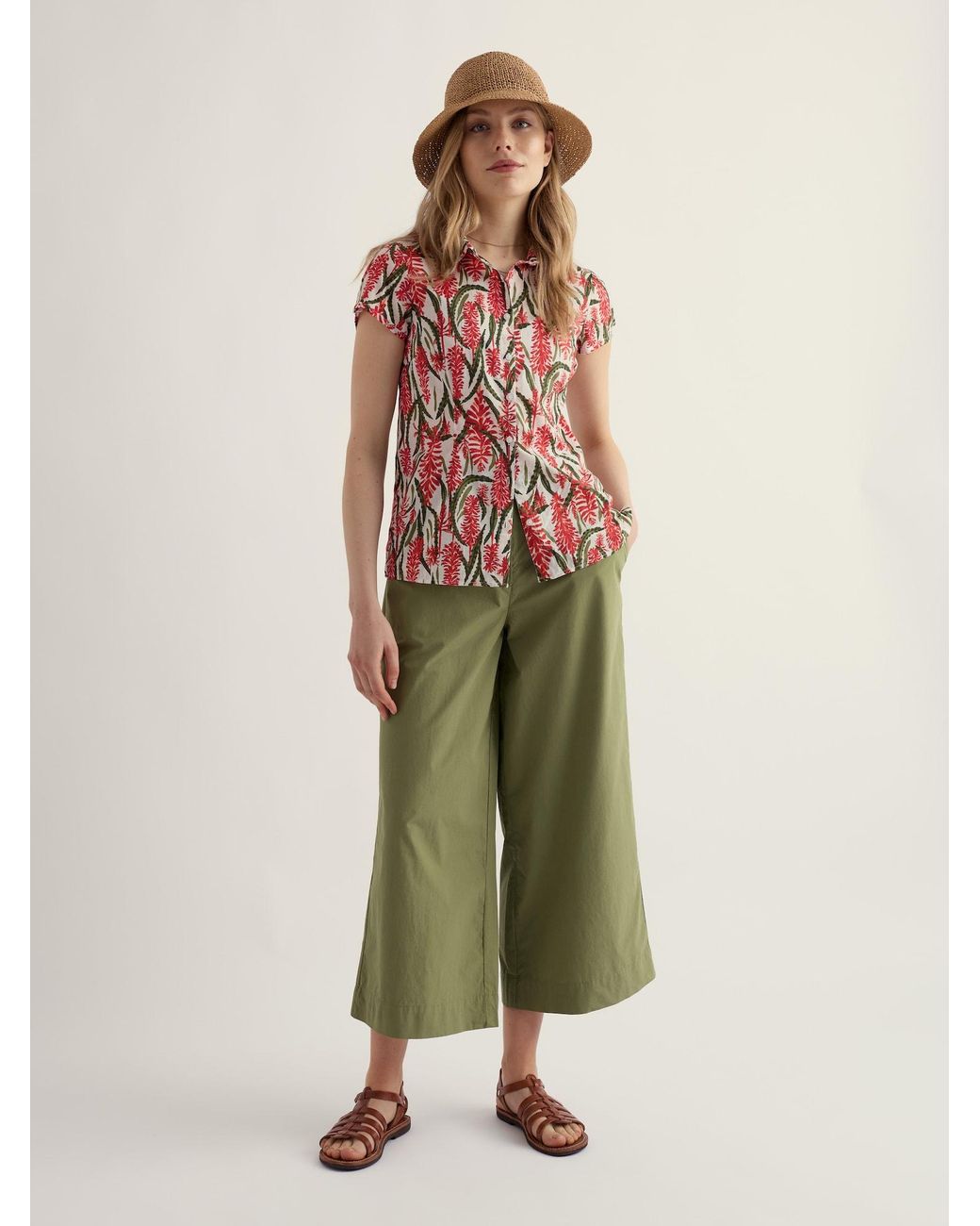 Seasalt Cornwall Red Bluse Rushmaker