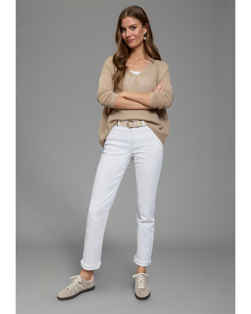 Laura Scott Natural Pullover