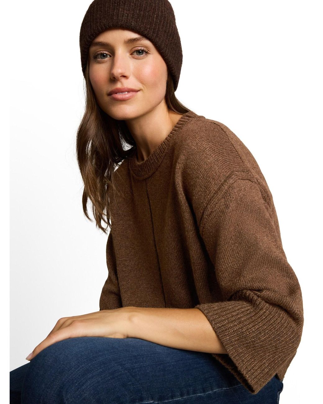 Tom Tailor Brown Pullover