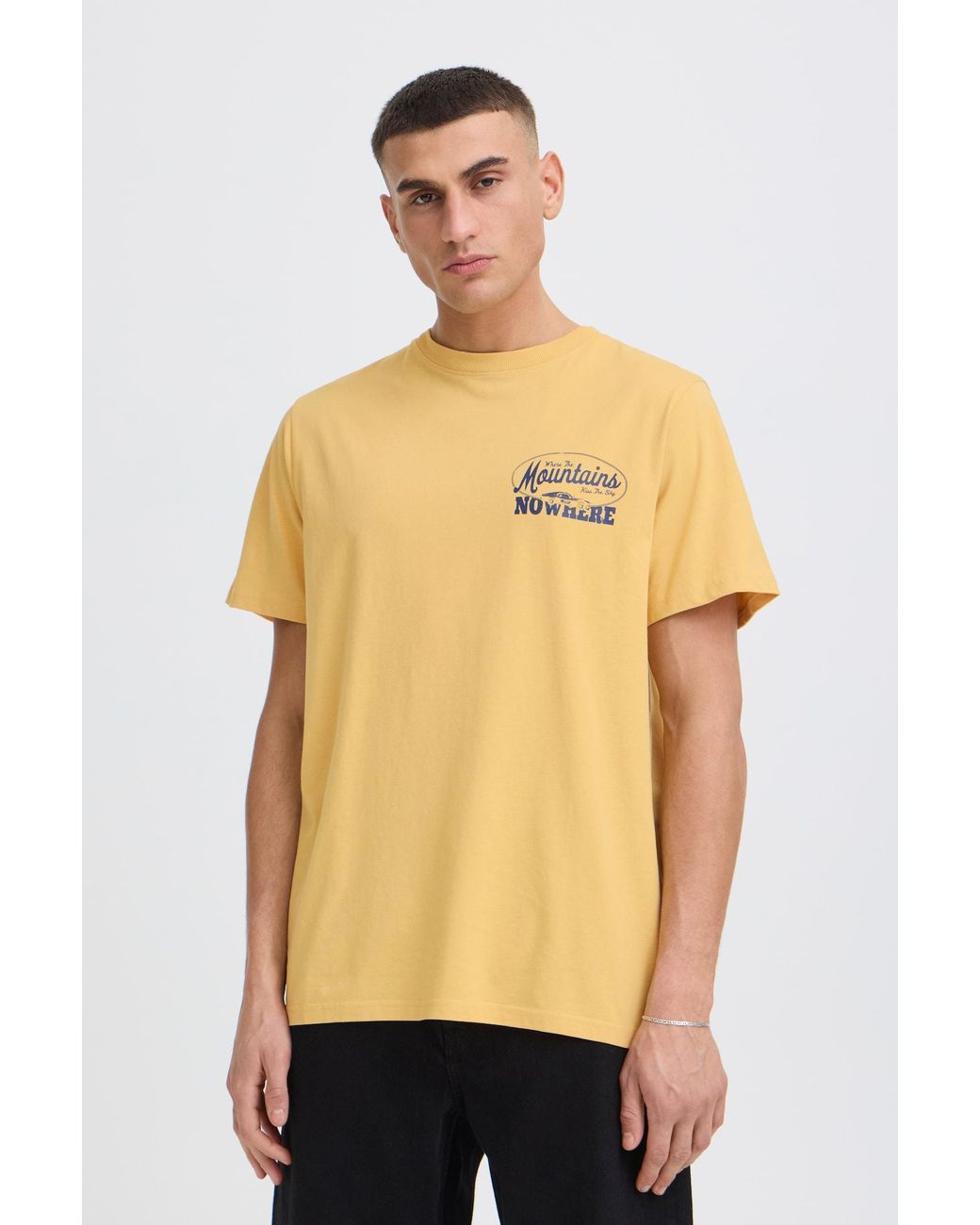 Solid Shirt Sdubert in Yellow für Herren