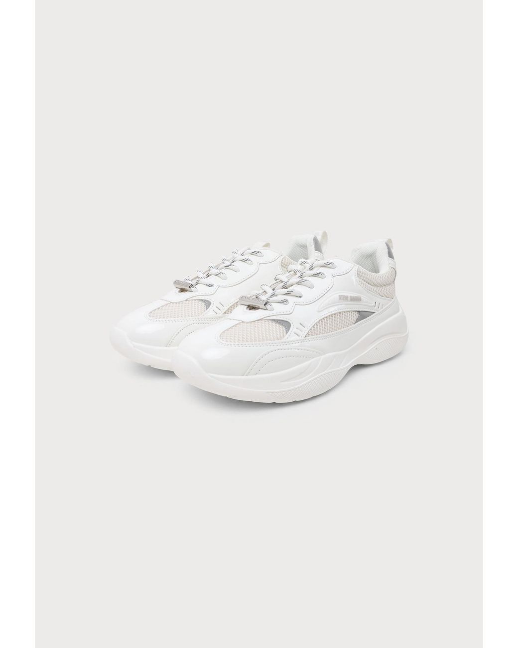 Steve Madden White Sneaker Premio-E