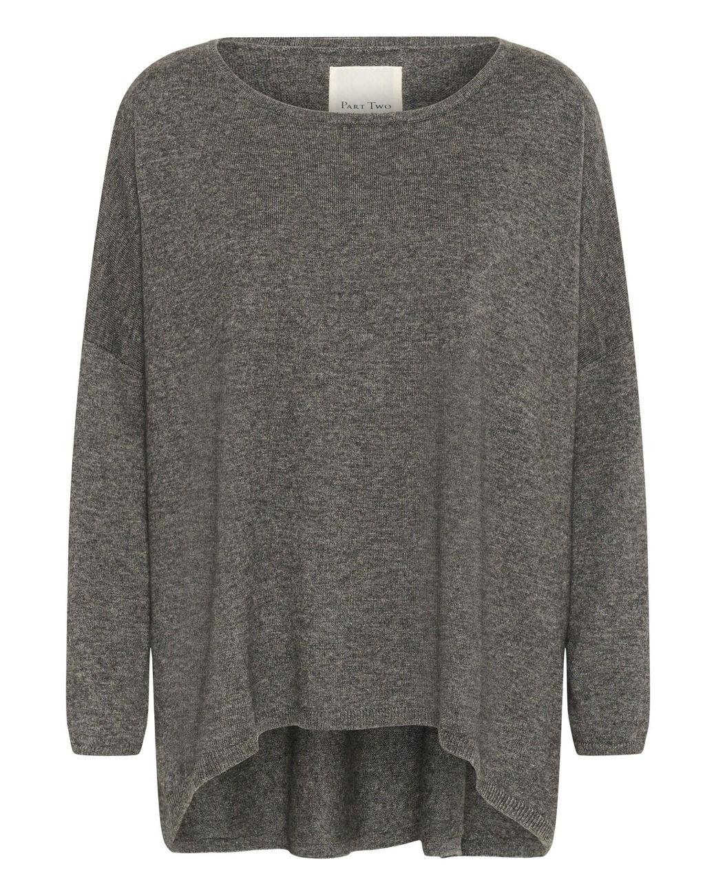 Part Two Gray Pullover Tila