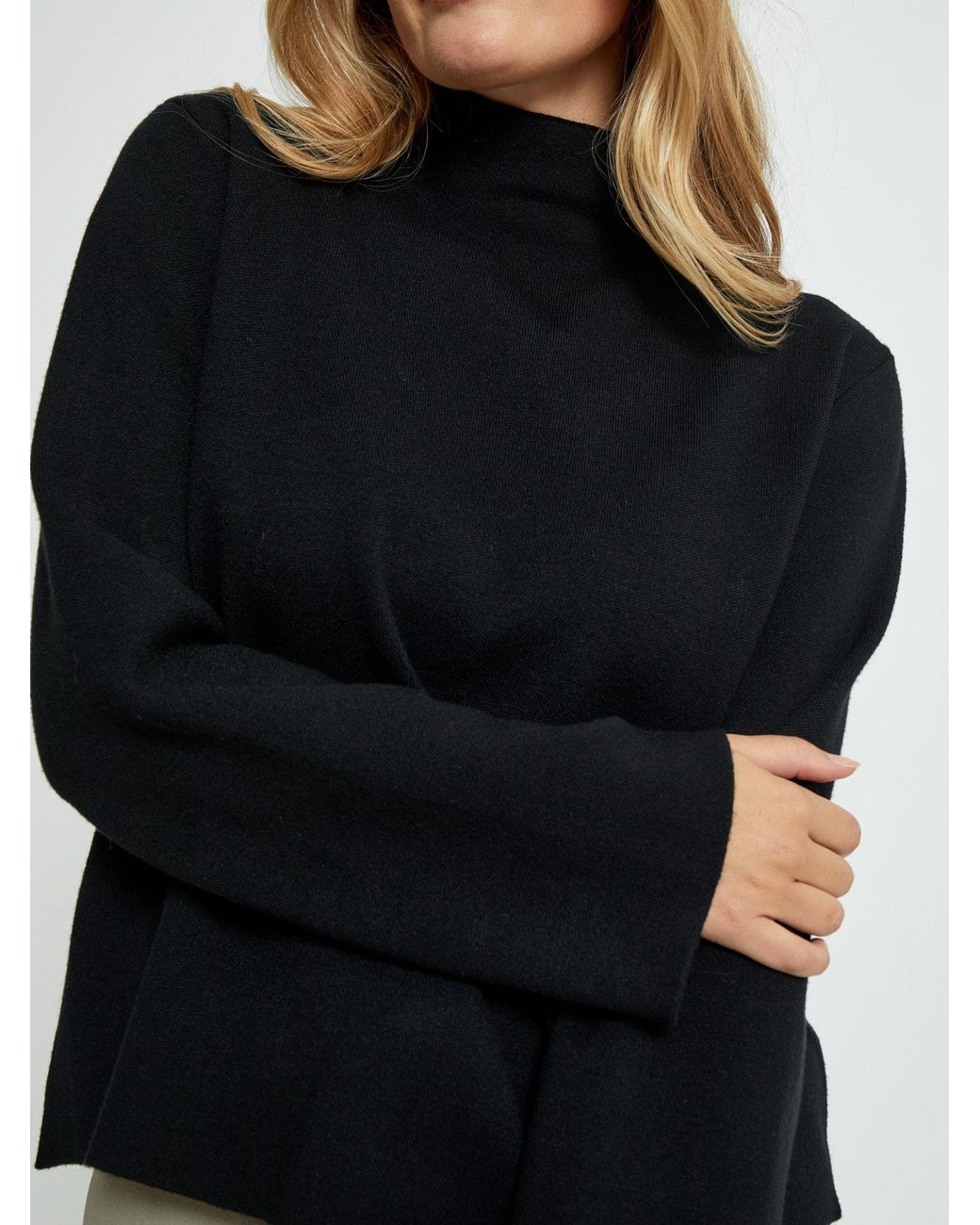 Minus Black Pullover Lupi