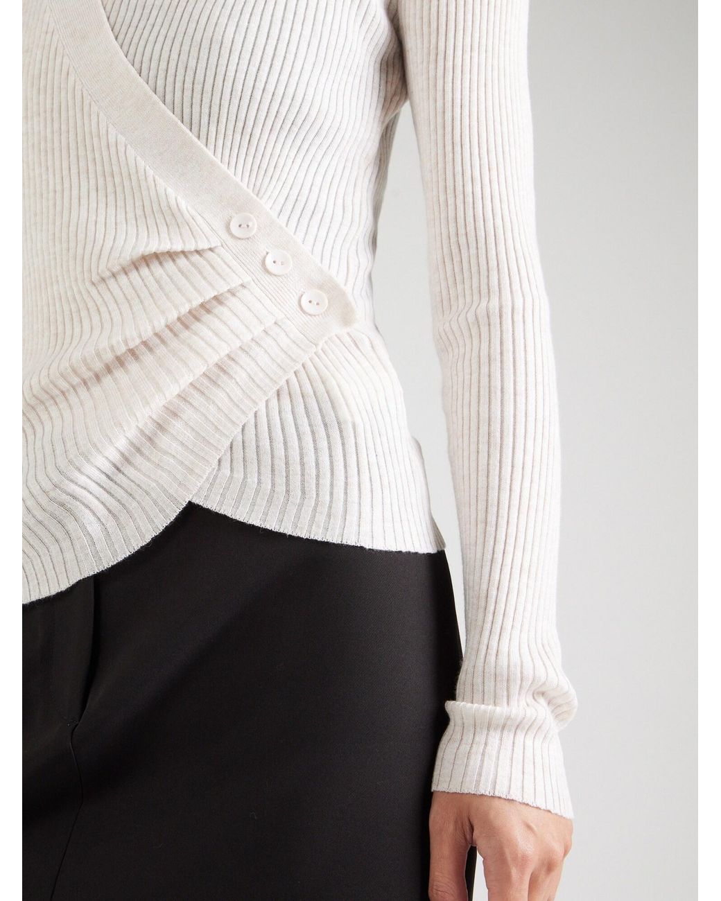 /about You White Pullover Ina