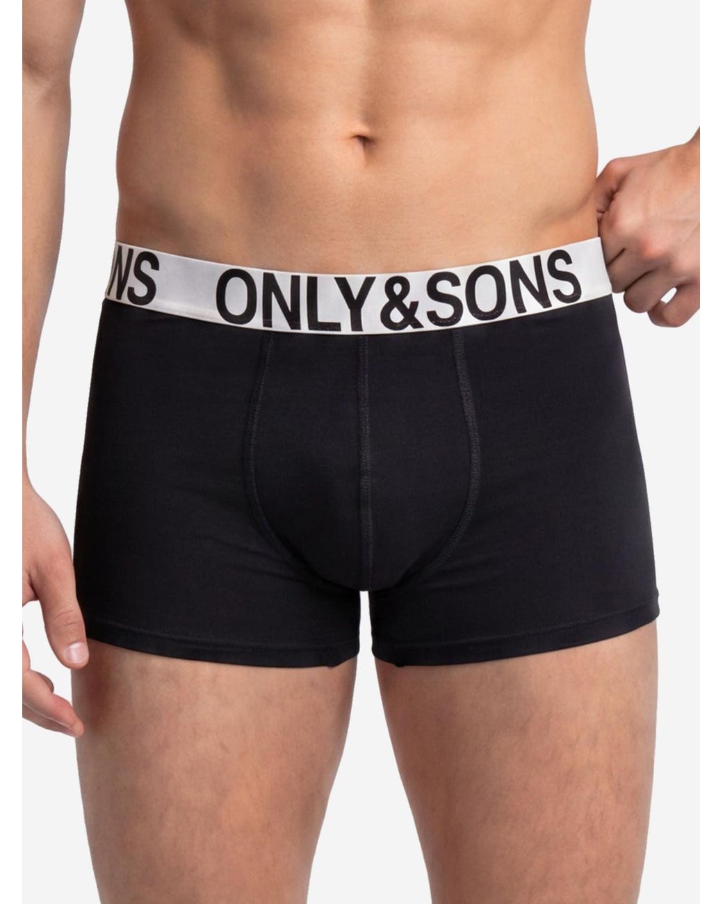Only & Sons Boxershorts Basic in Blue für Herren