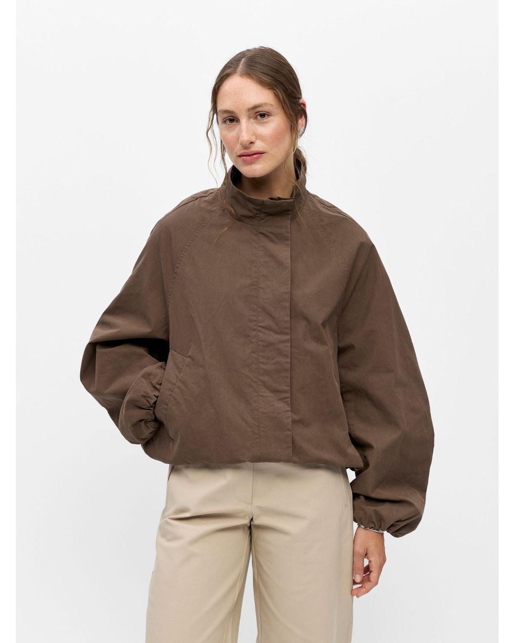 Object Brown Jacke Objberta