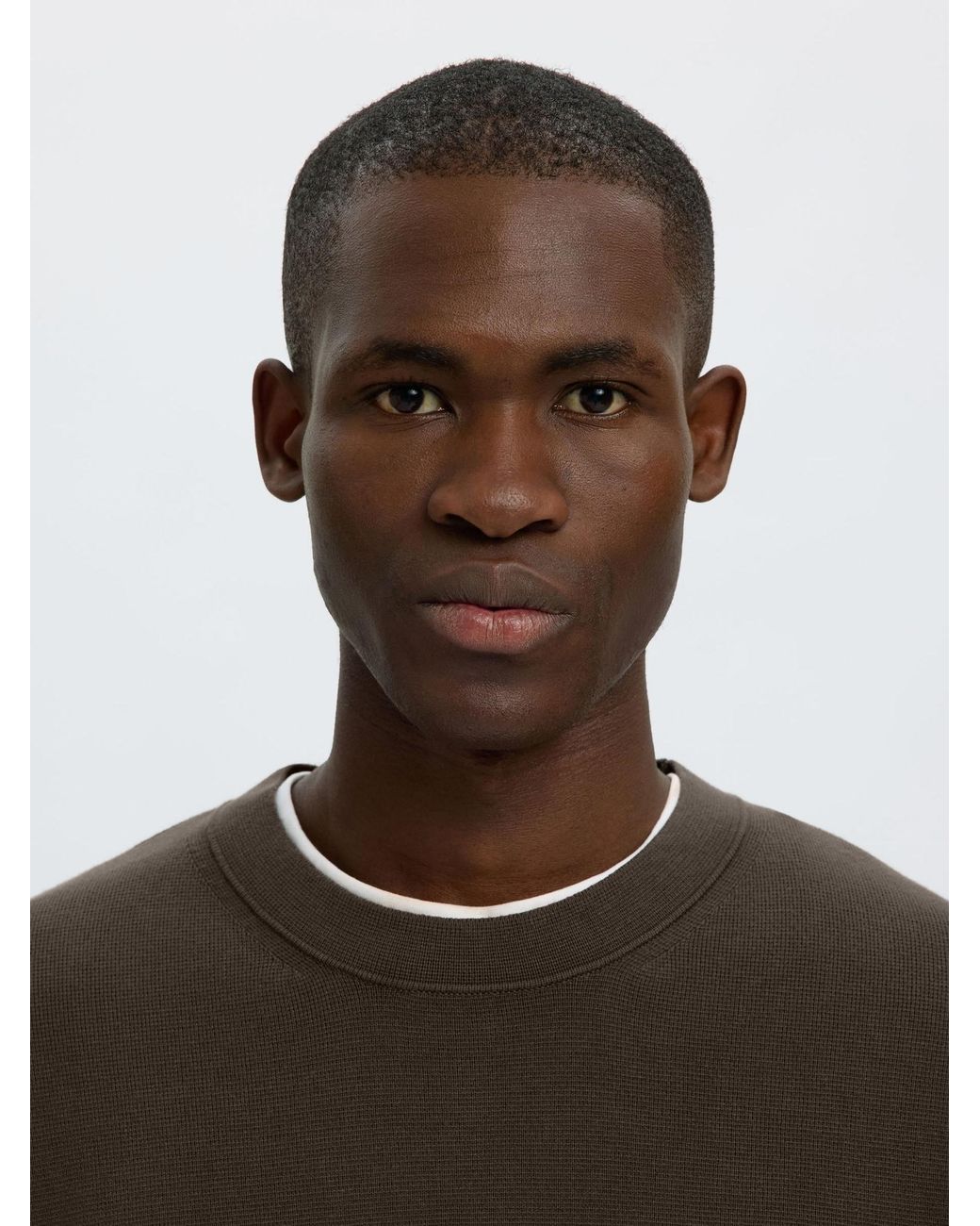 SELECTED Pullover in Gray für Herren