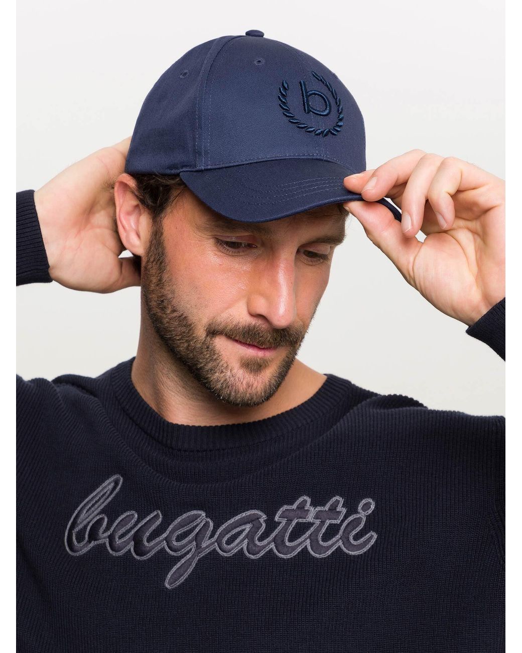 Bugatti Cap in Blue für Herren