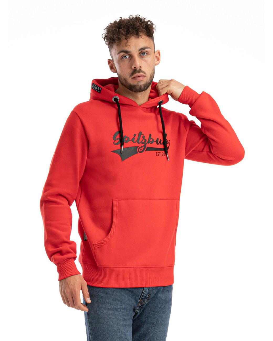 Spitzbub Sweatshirt Anton in Red für Herren