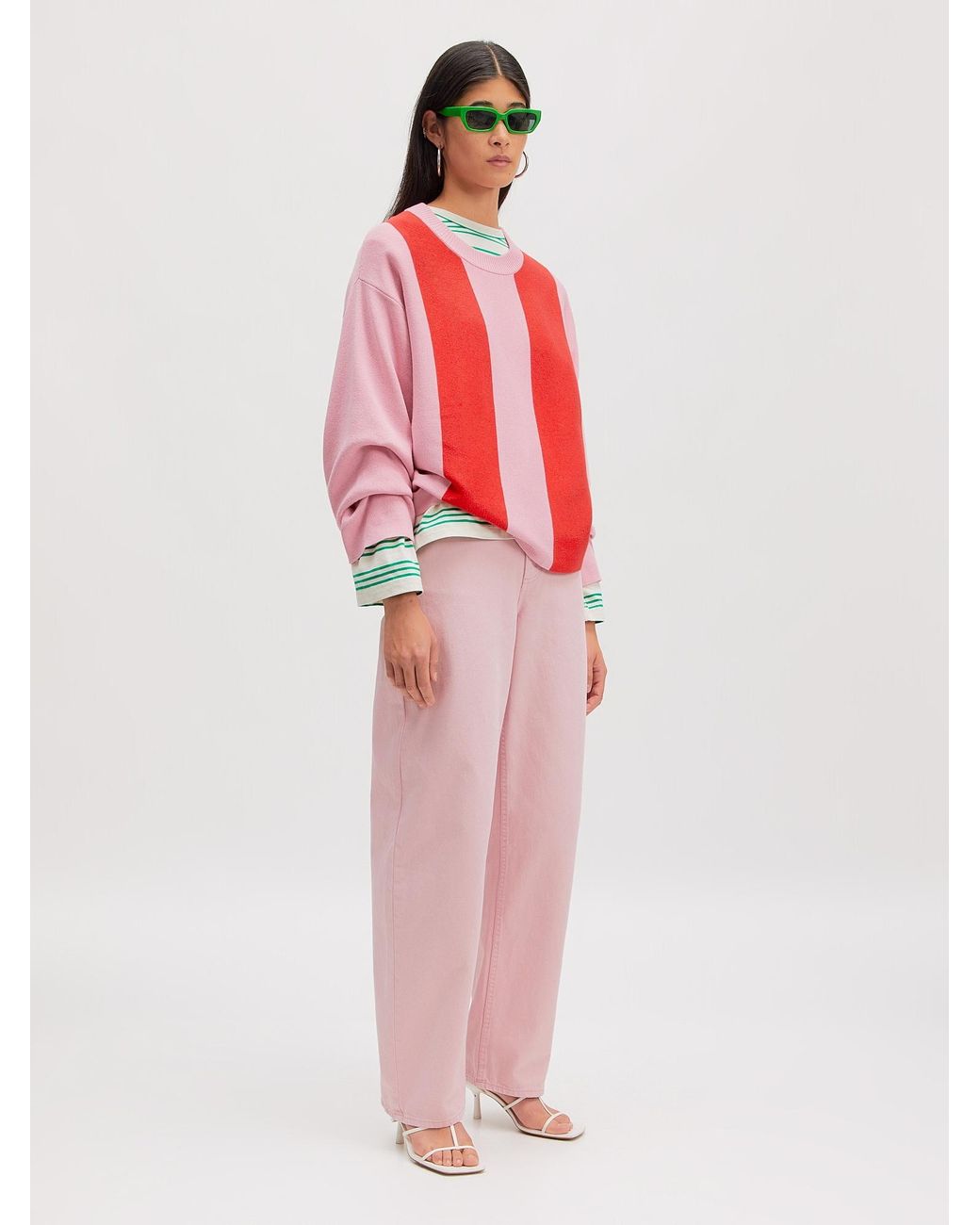 EDITED Red Pullover Bodil