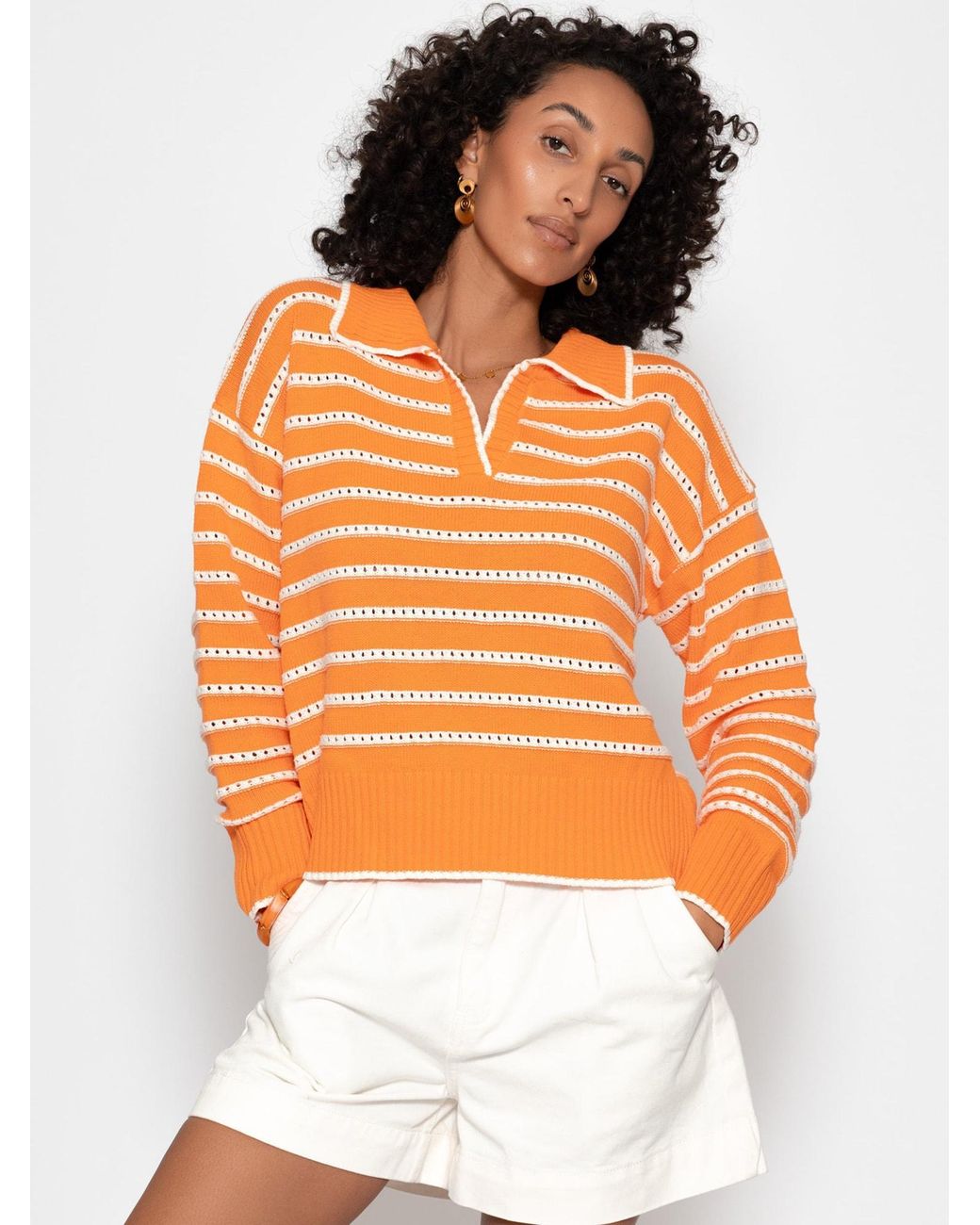 SassyClassy Orange Pullover