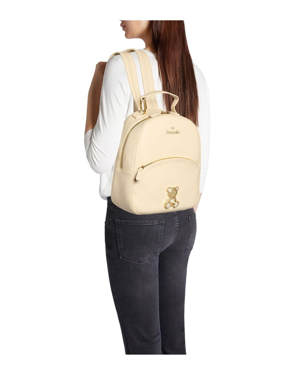 Braccialini Natural Rucksack Amy Bijoux