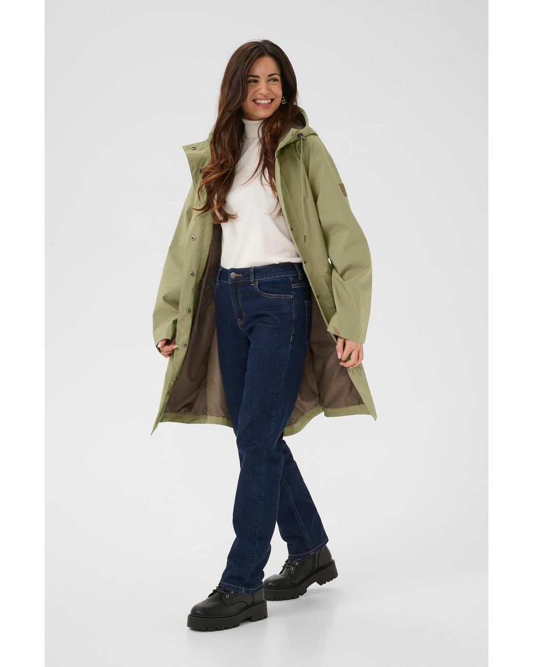Kaffe Green Jacke Ennie Sofia