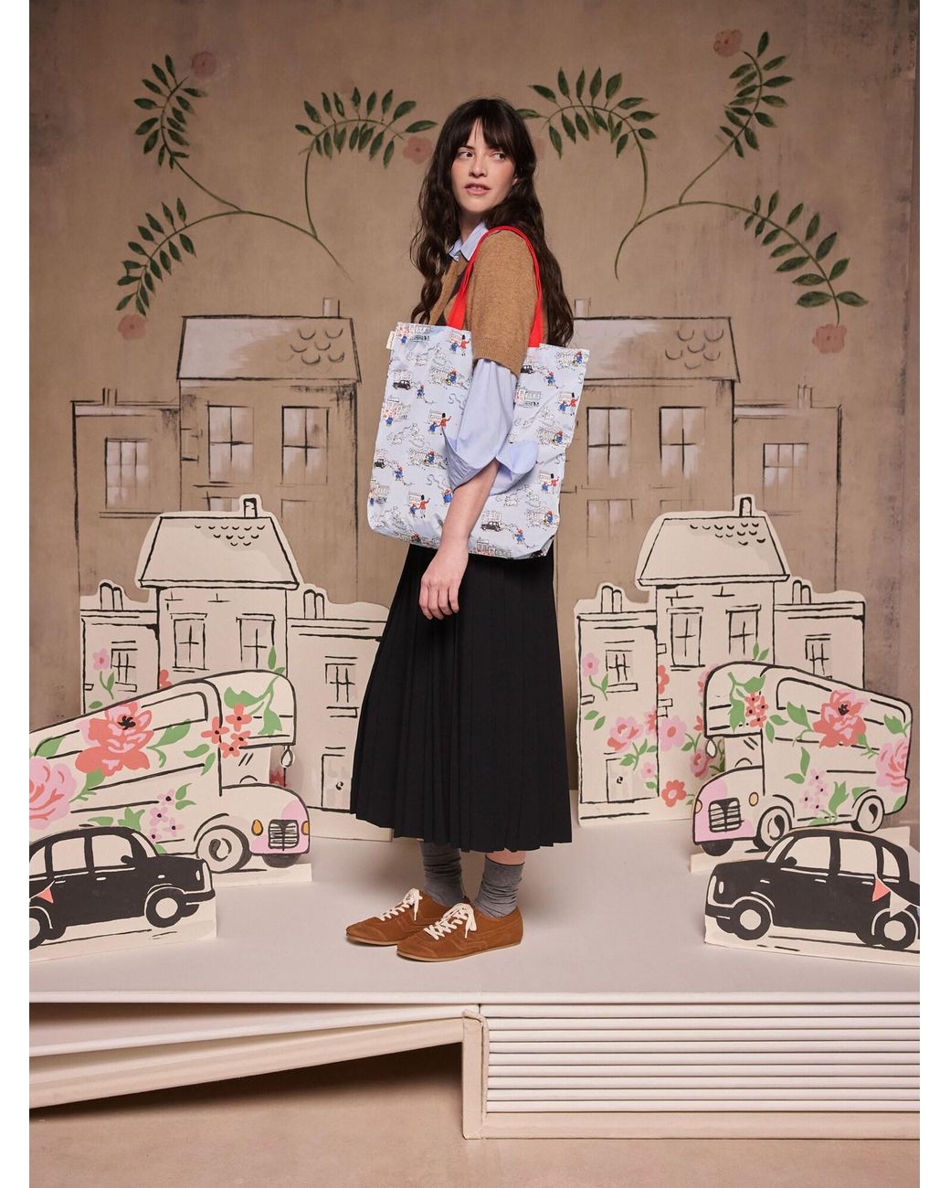 Cath Kidston Gray Shopper