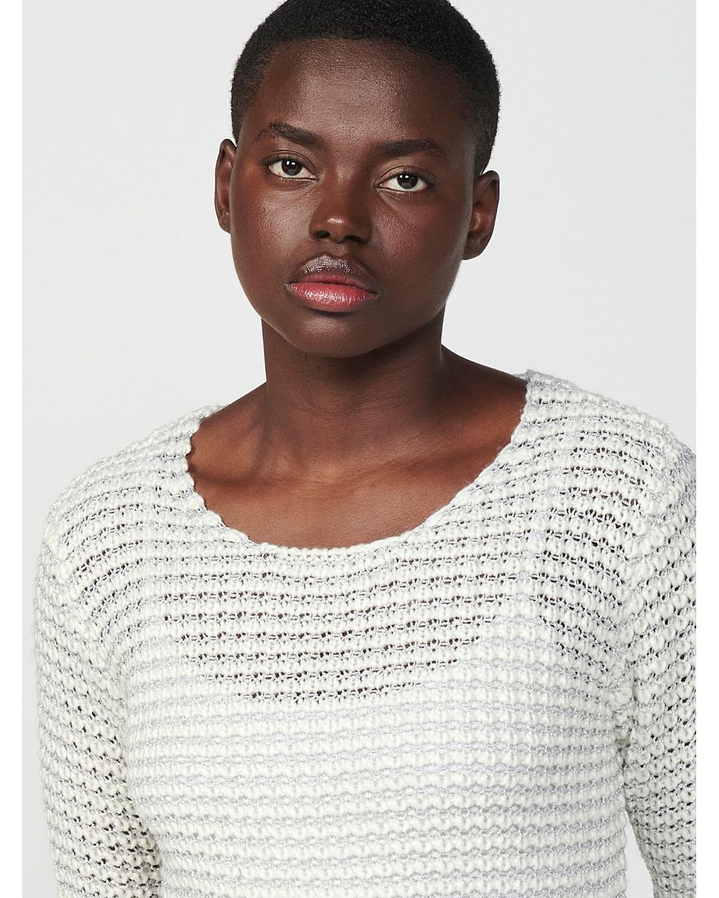 Koröshi White Pullover