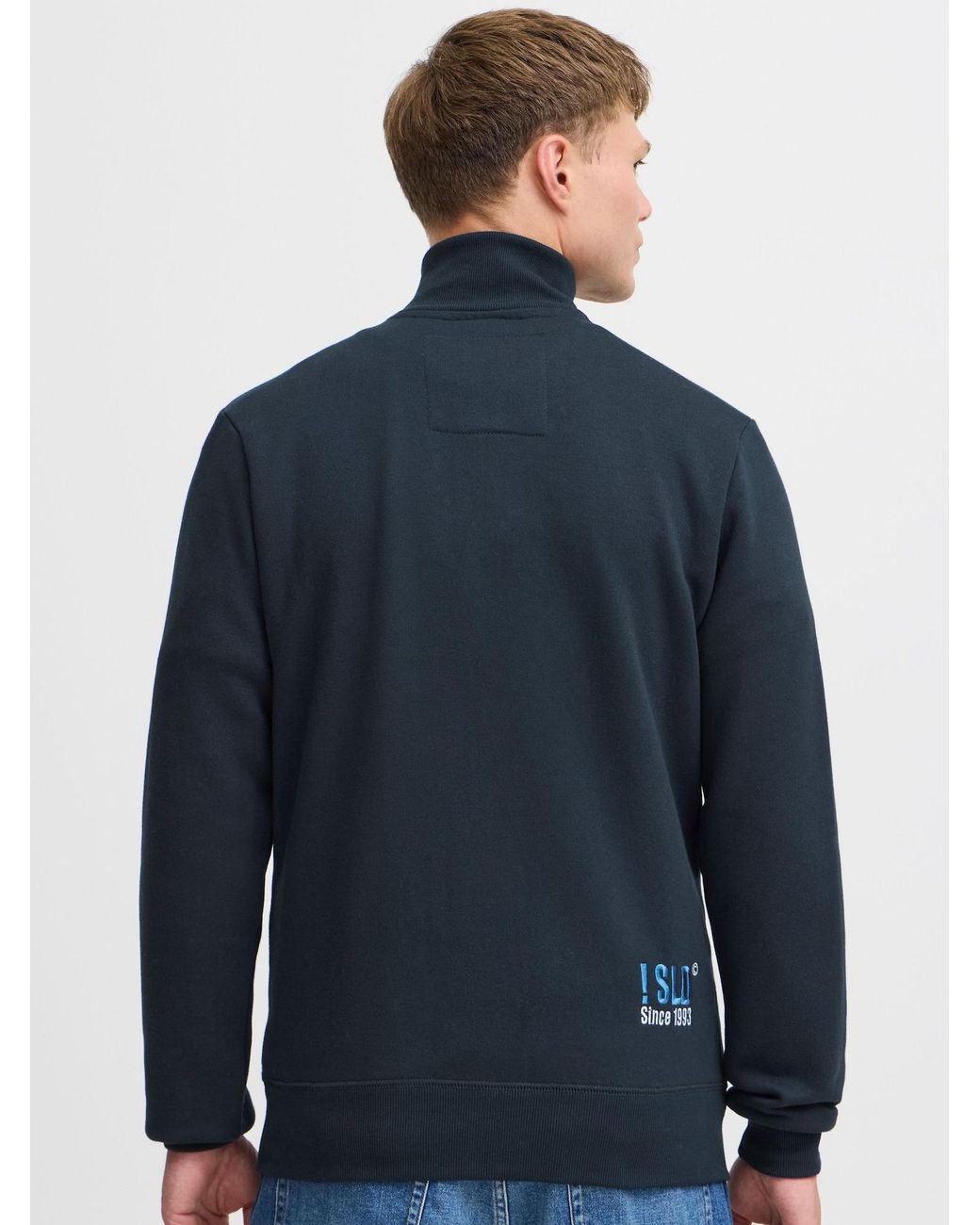 Solid Sweatjacke Benn in Blue für Herren