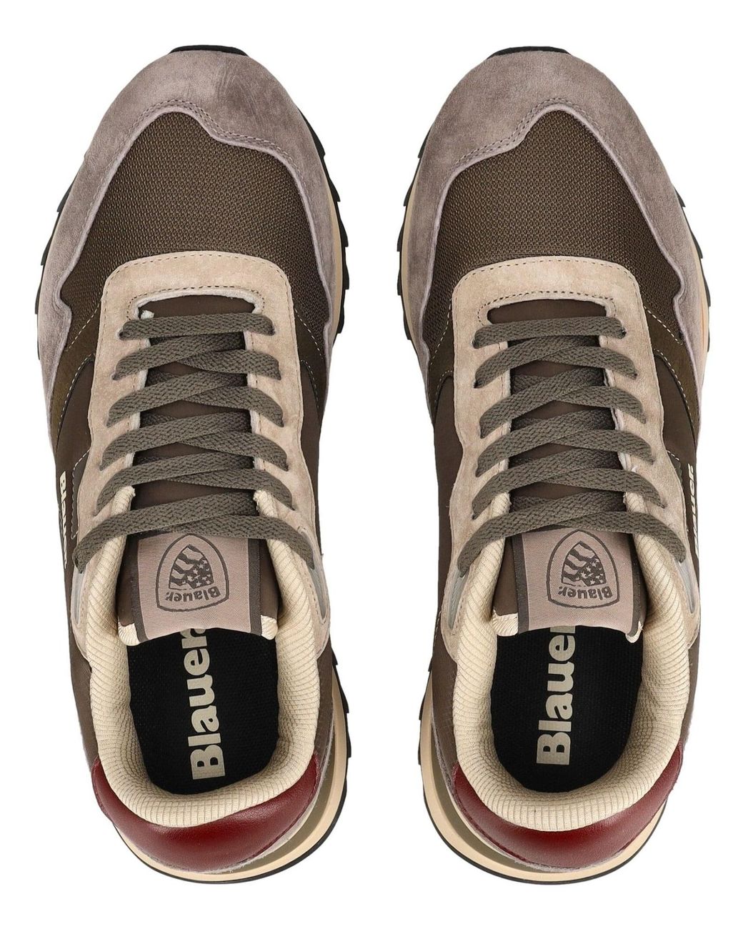 Blauer Sneaker in Multicolor für Herren