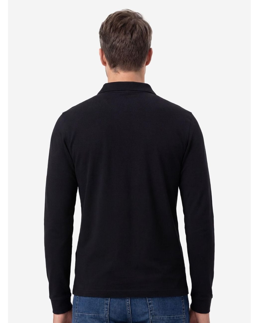 RAGMAN Shirt Basic in Black für Herren
