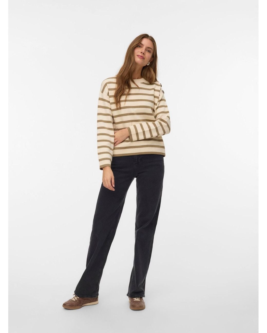 Vero Moda Natural Pullover Saba