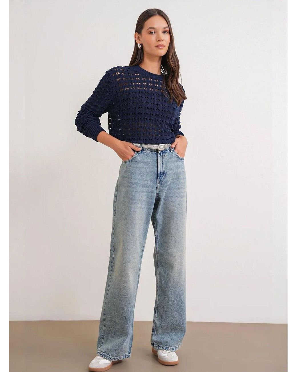 MixRay Blue Pullover Pullover