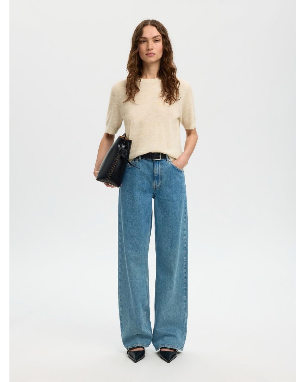 SELECTED Natural Pullover Slfshirley