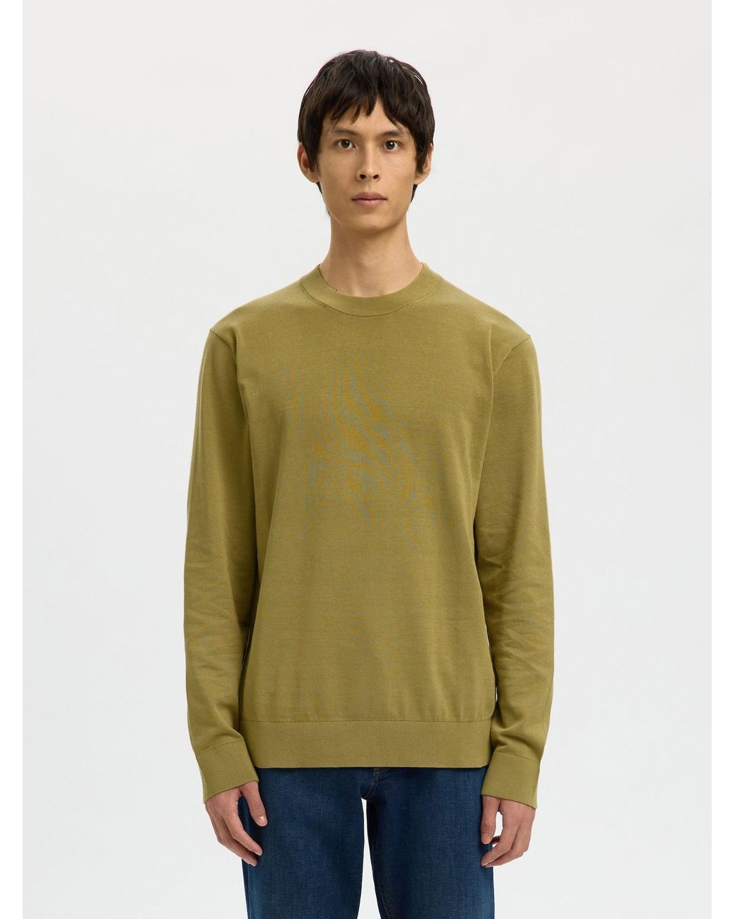 SELECTED Pullover in Green für Herren